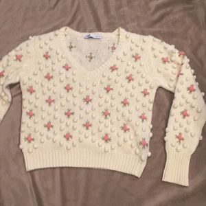 Zaraz v neck sweater size S